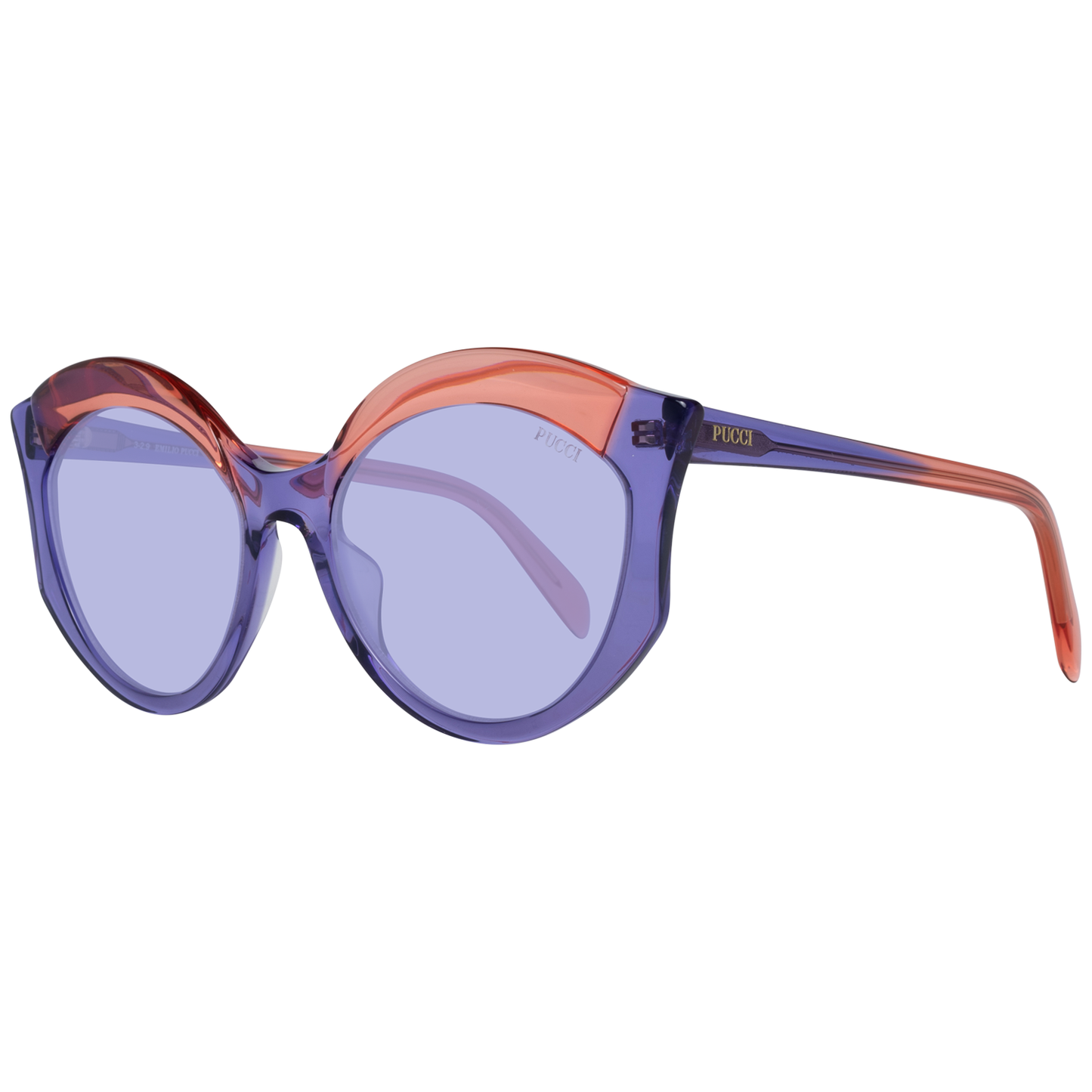 Emilio Pucci Elegant Purple Butterfly Sunglasses Emilio Pucci