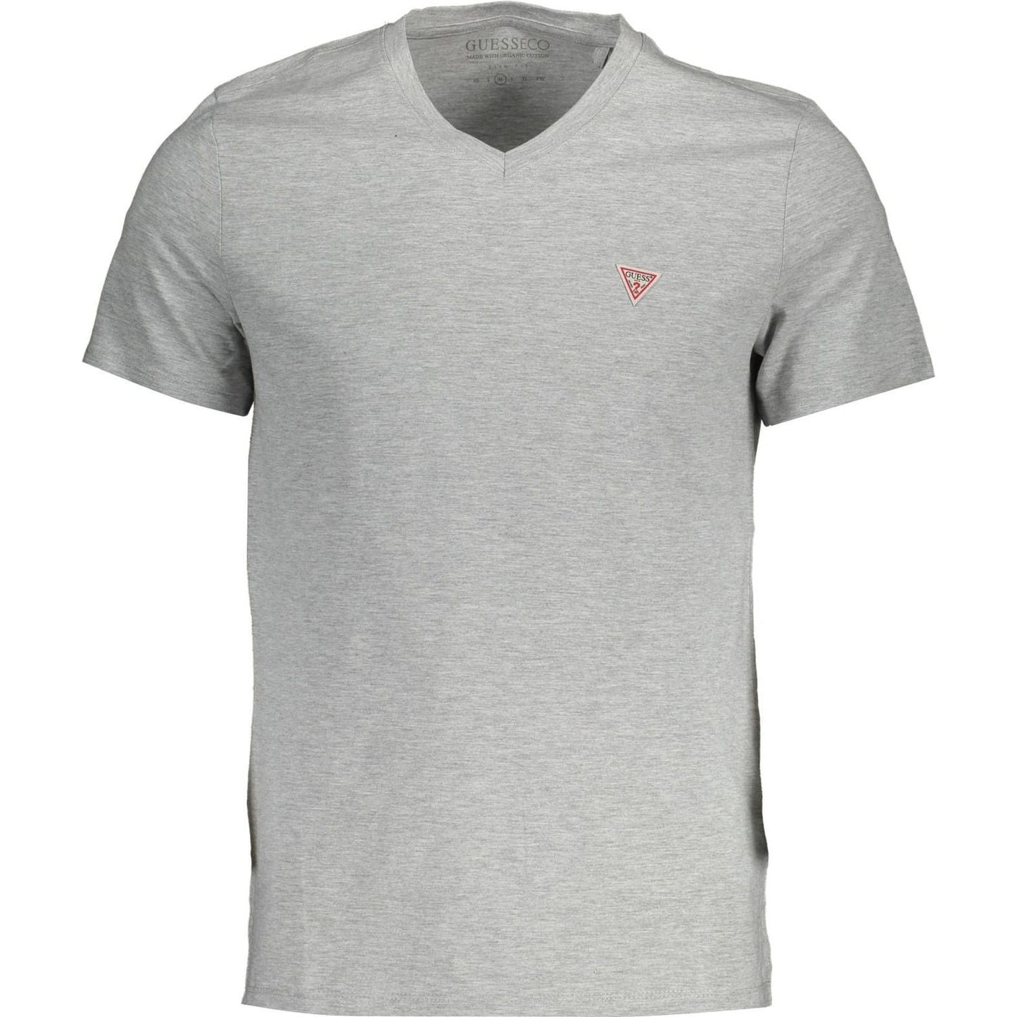 Guess Jeans Gray Cotton Men TShirt Guess Jeans