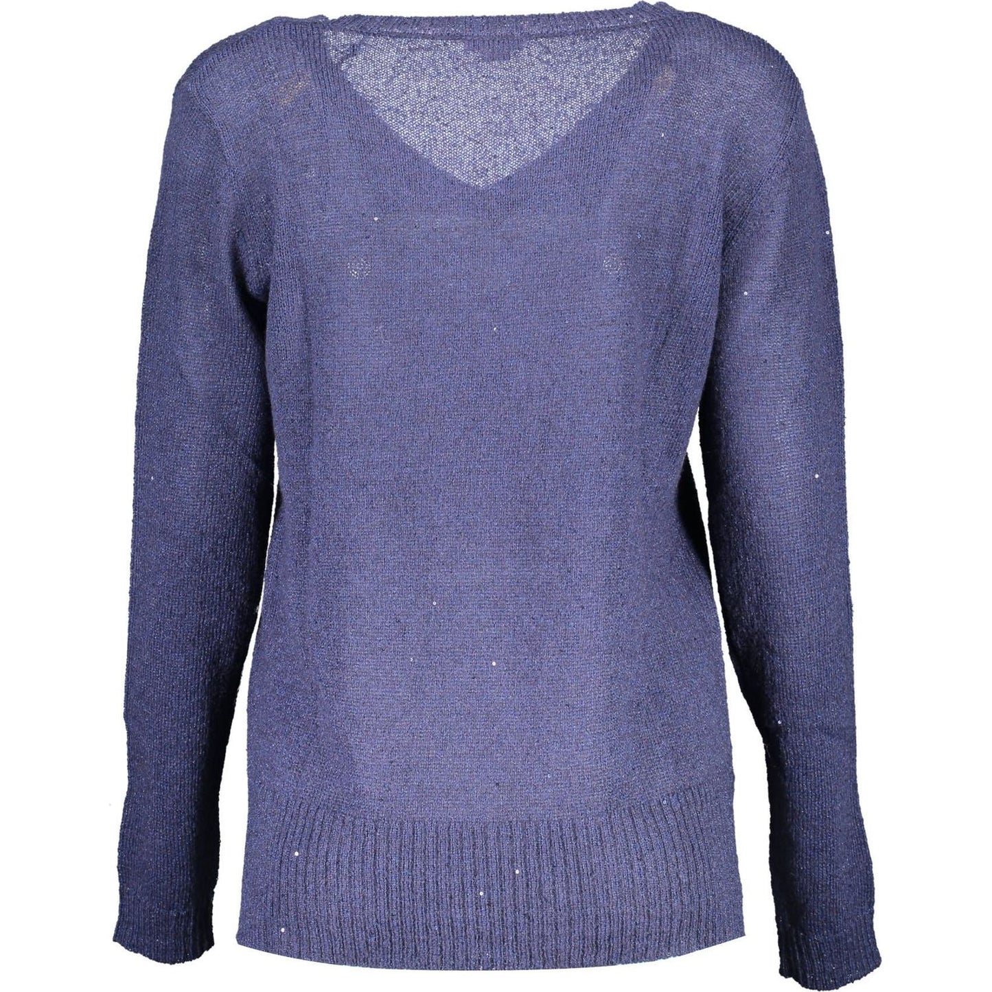 U.S. POLO ASSN. Blue Acrylic Women Sweater U.S. POLO ASSN.