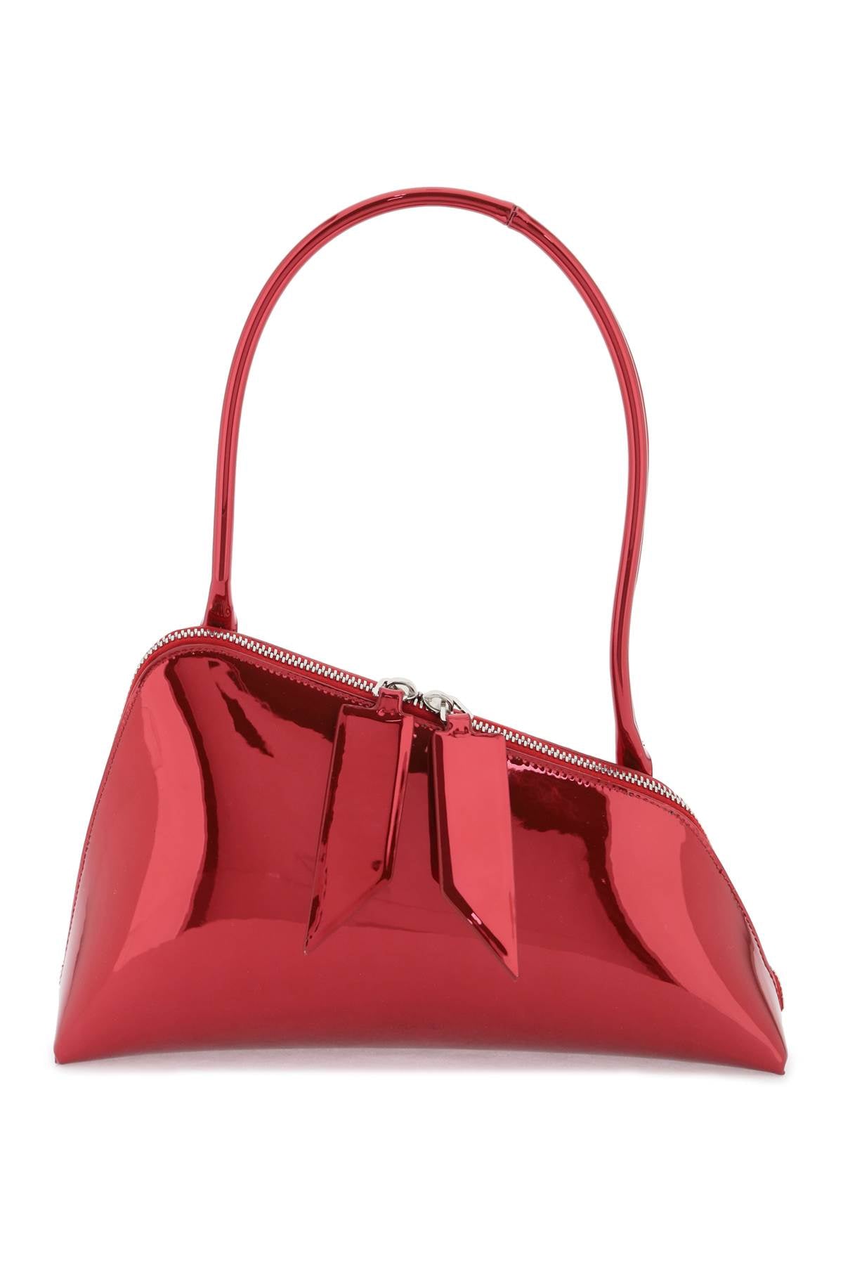 The Attico mirror-effect sunrise shoulder bag Handbag The Attico