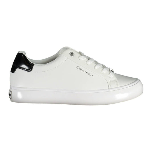 Calvin Klein White Leather Women Sneaker Calvin Klein