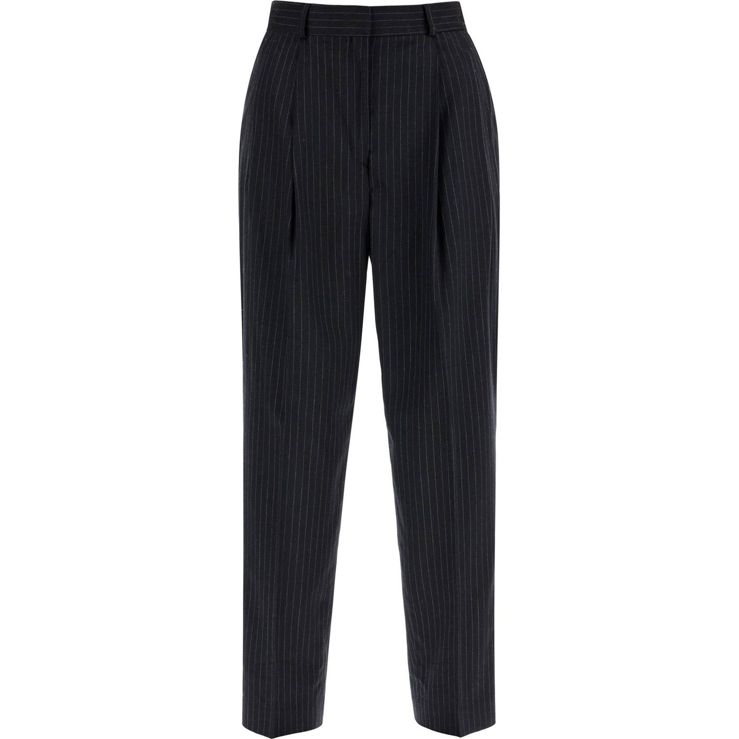 Toteme double pleated pinstripe trousers Trousers Toteme