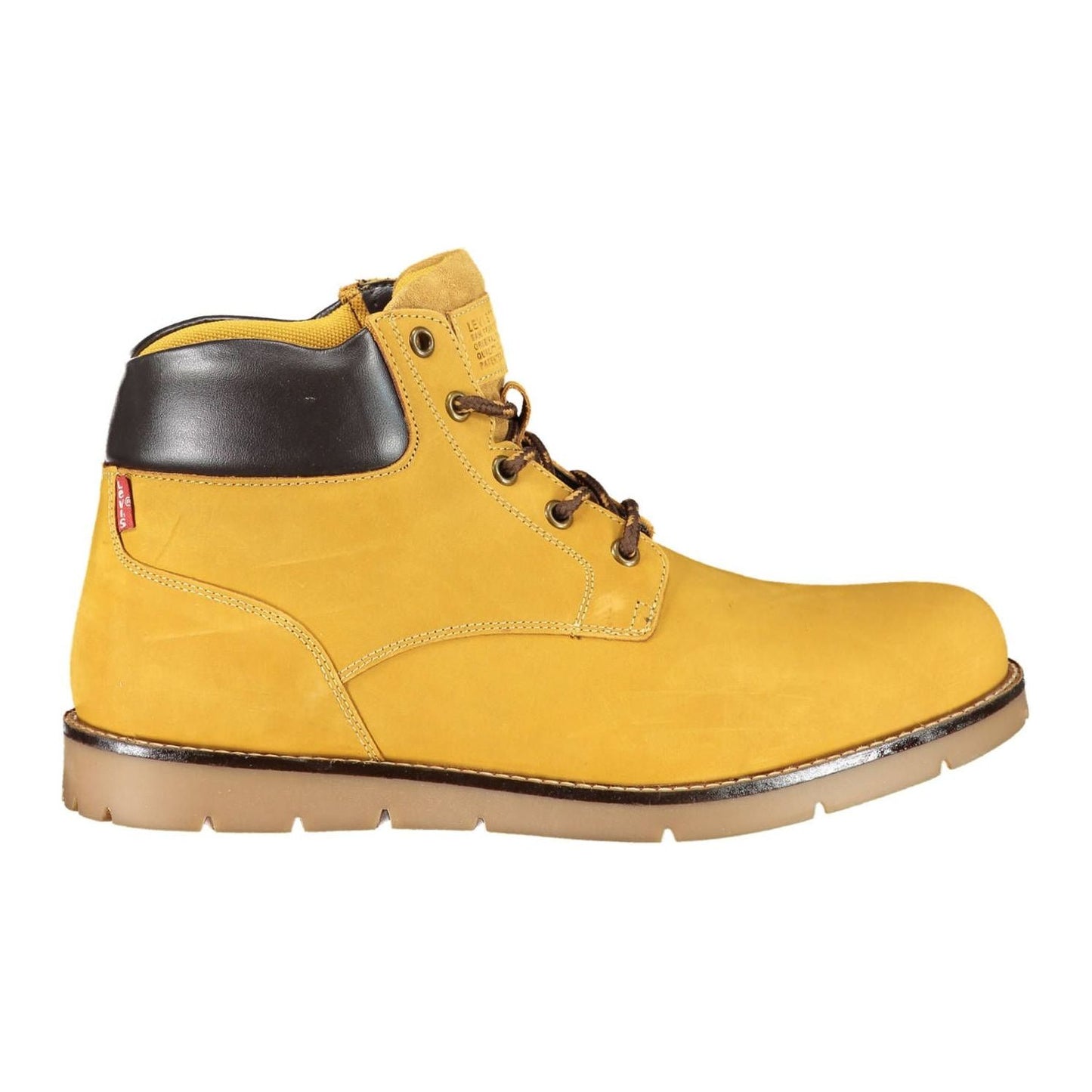 Levi's Yellow Leather Men Boot Levi's