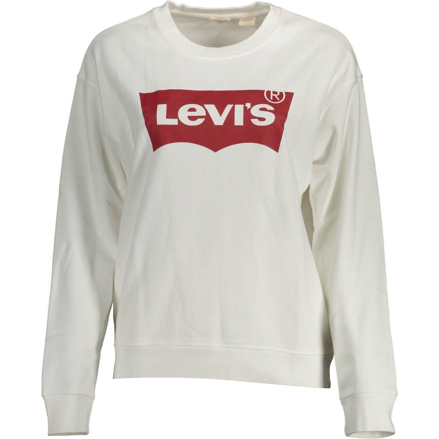 Levi's White Cotton Women Sweater Levi's