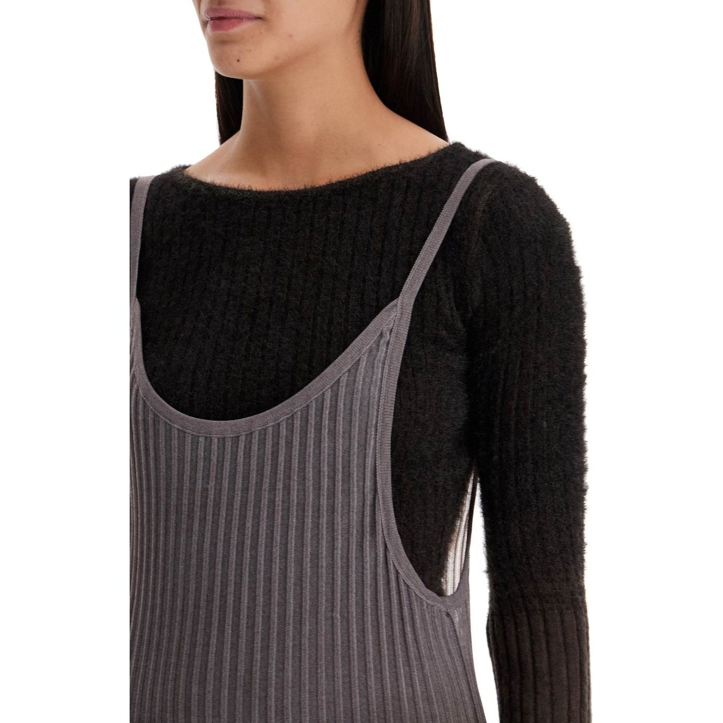 The Attico "gradient knit dress in seven