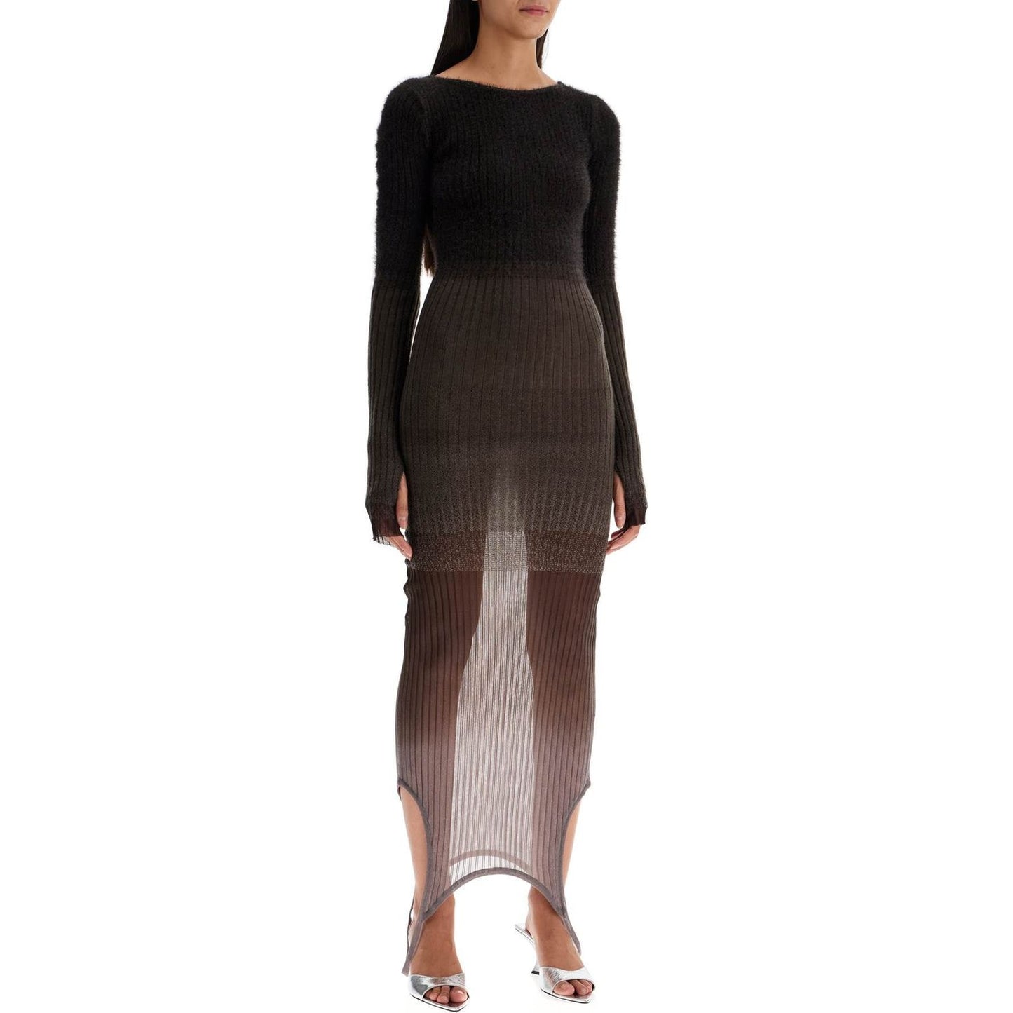 The Attico "gradient knit dress in seven