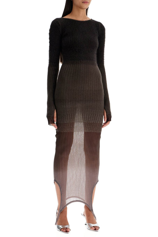 The Attico "gradient knit dress in seven Dresses The Attico