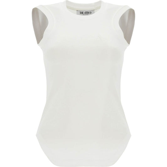 The Attico reese fitted tank top Topwear The Attico