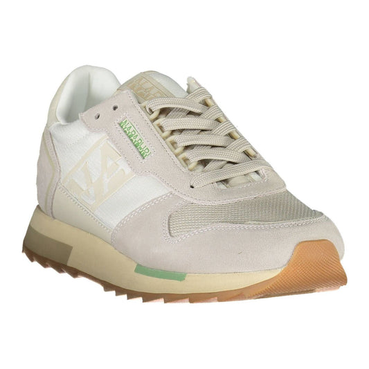 Napapijri White Polyethylene Men Sneaker Napapijri