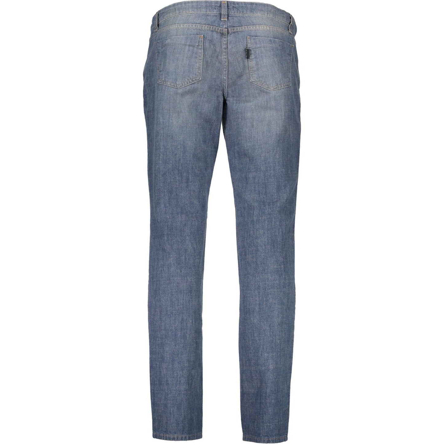 Costume National Blue Cotton Women Jeans Costume National