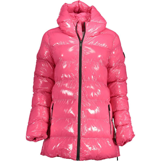 U.S. POLO ASSN. Pink Polyester Women Jacket U.S. POLO ASSN.