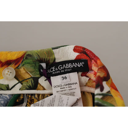 Dolce & Gabbana Multicolor Patchwork Sicily Long Maxi Skirt 16% Cotton,1728,2% Silk,25% VI,3% PA,46% PL,5% P2,67345645728,Clothing,Dolce & Gabbana,IT36 | XS,Long - Skirts - Clothing,Material: 3% AC,Multicolor,New with tags,Skirts - Clothing,Skirts - Women