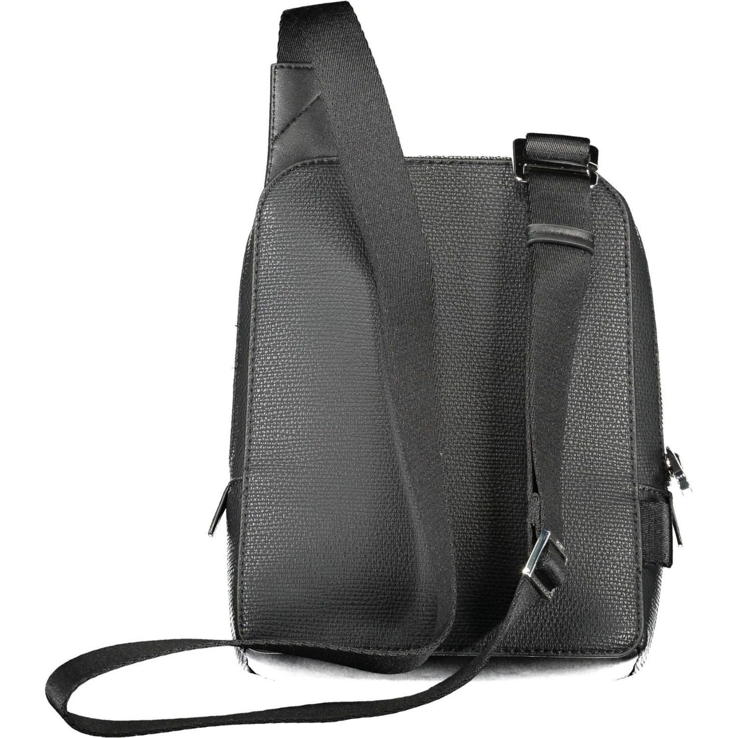 Calvin Klein Black Polyester Men Shoulder Bag Calvin Klein