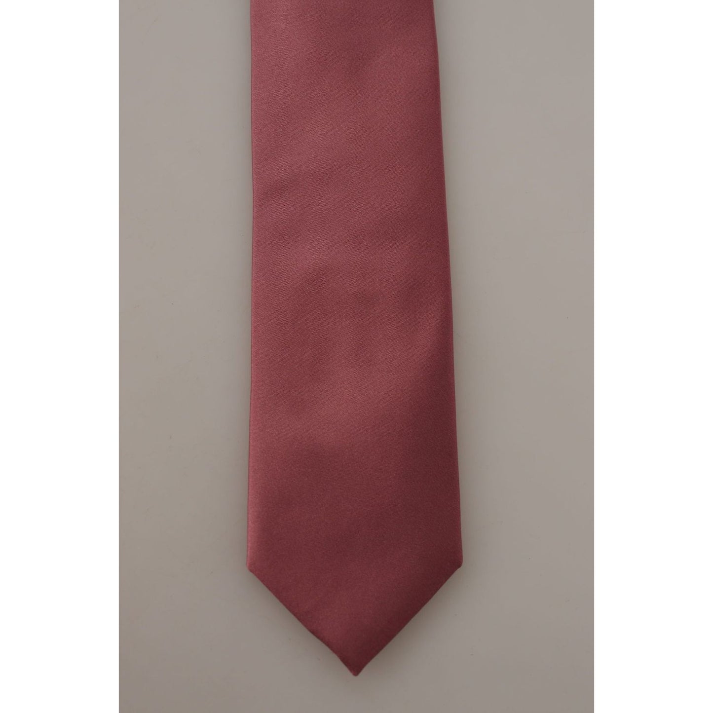 Dolce & Gabbana Elegant Pink Silk Bow Tie Dolce & Gabbana