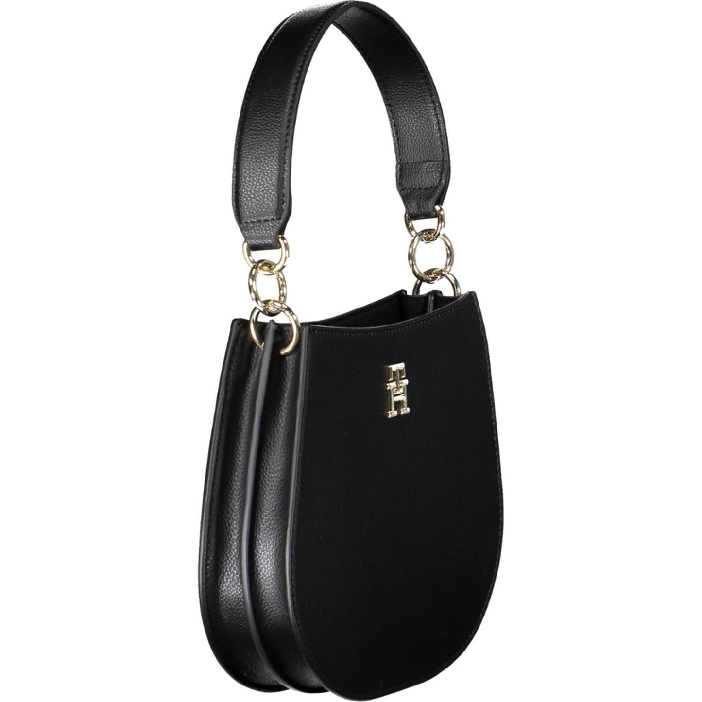 Tommy Hilfiger Black Polyester Women Handbag Tommy Hilfiger