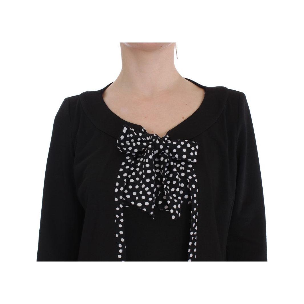 BENCIVENGA Chic Polka Dot Dress & Sweater Set BENCIVENGA