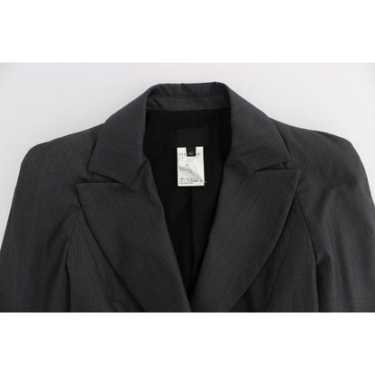 Exte Gray One Button Two Piece Suit Exte