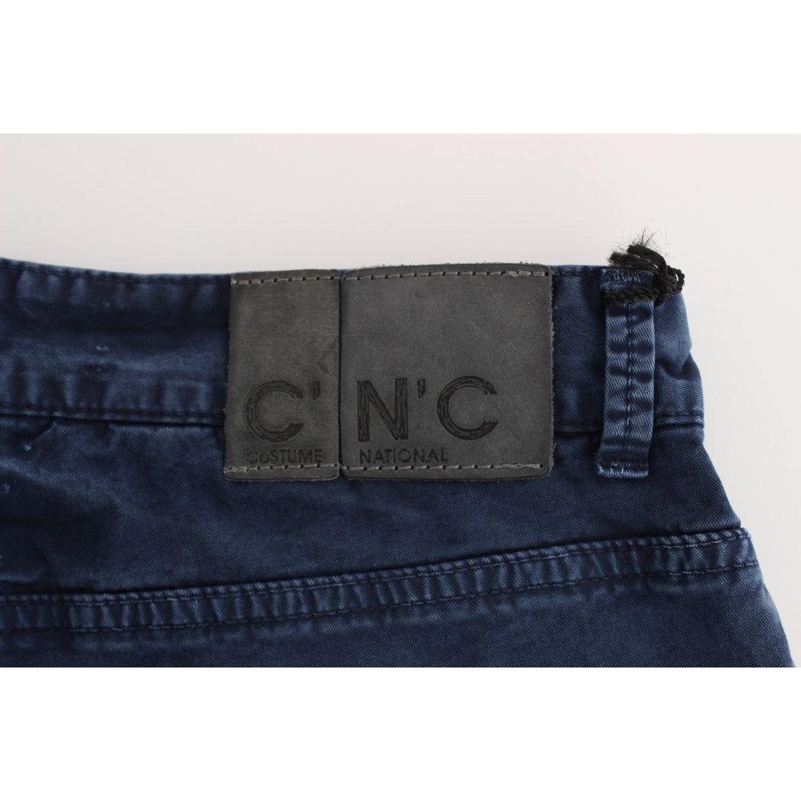 Costume National Chic Regular Fit Blue Denim Jeans Jeans & Pants Costume National