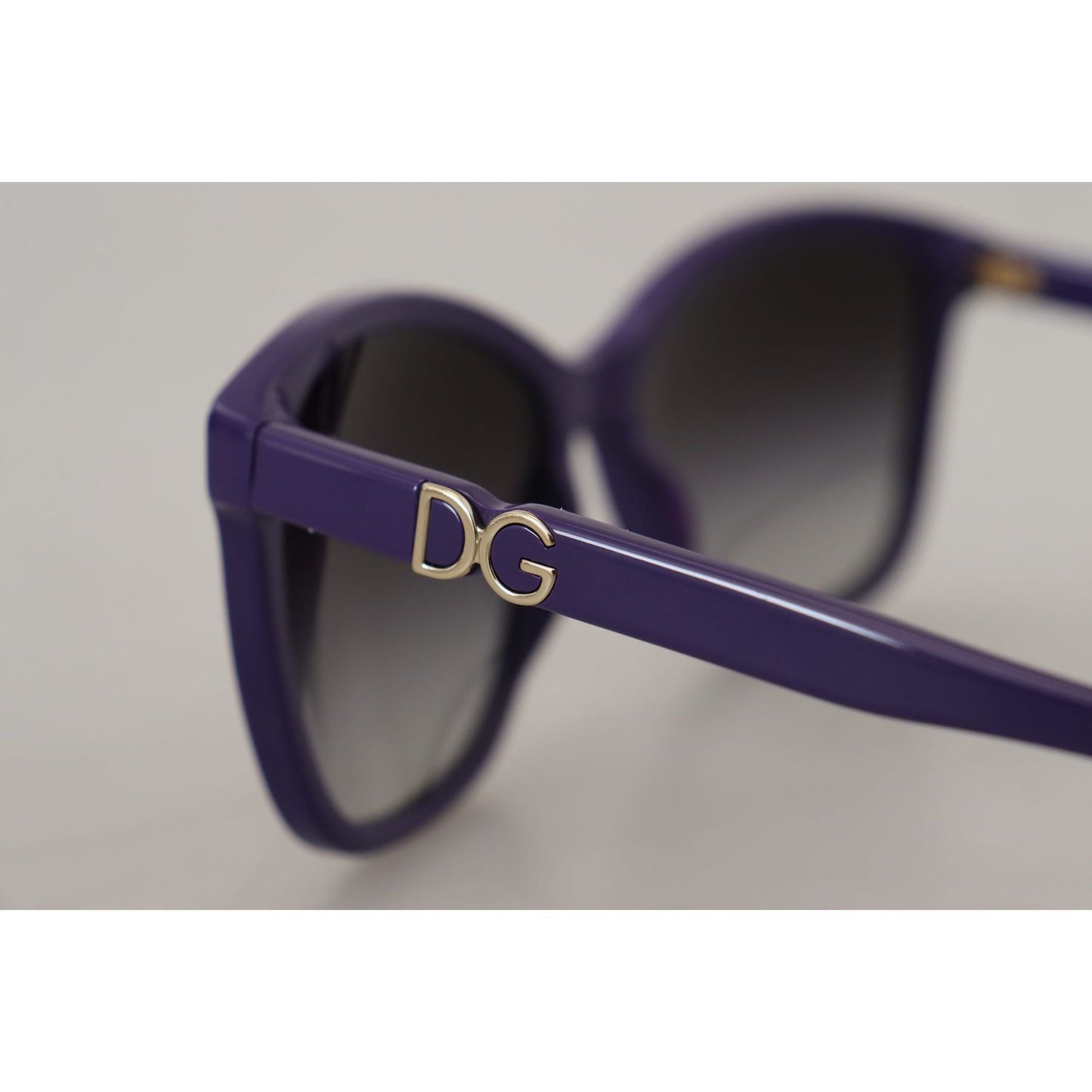 Dolce & Gabbana Elegant Violet Round Sunglasses for Women Dolce & Gabbana