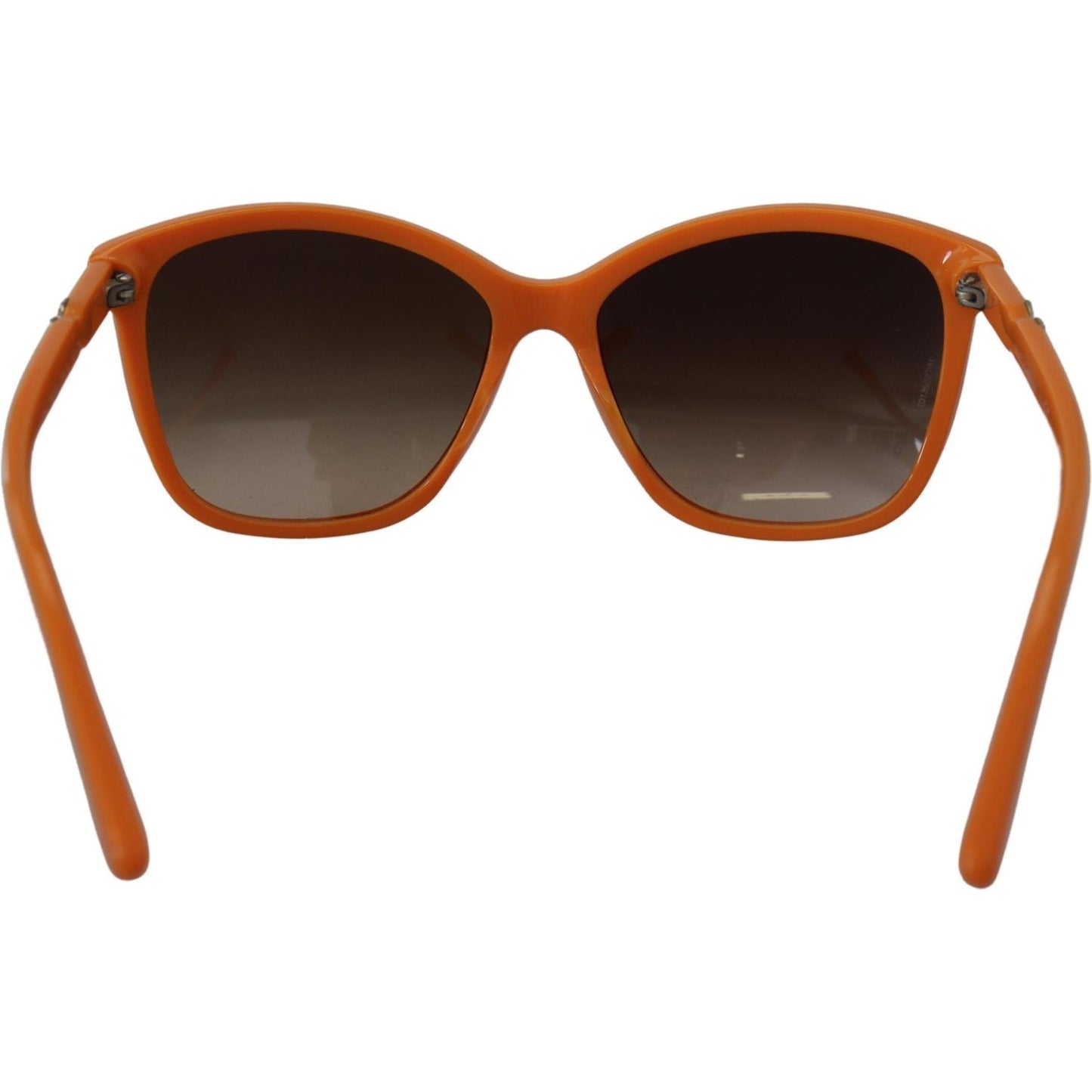 Dolce & Gabbana Chic Orange Round Sunglasses for Women Dolce & Gabbana