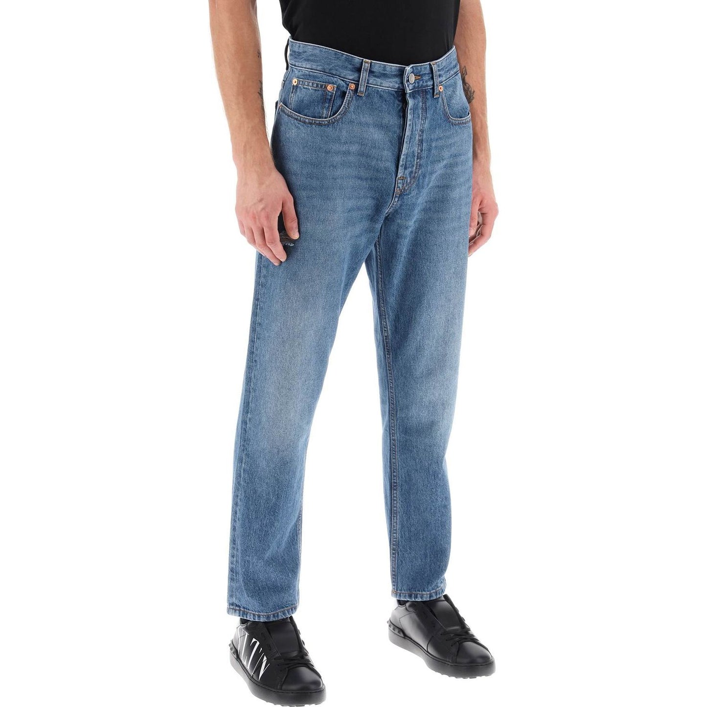 Valentino Garavani tapered jeans with medium wash Jeans Valentino Garavani