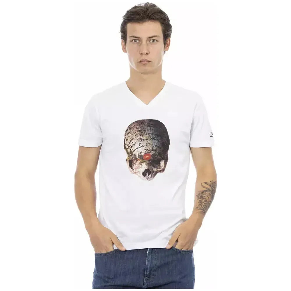 Trussardi Action White Cotton Men's T-Shirt