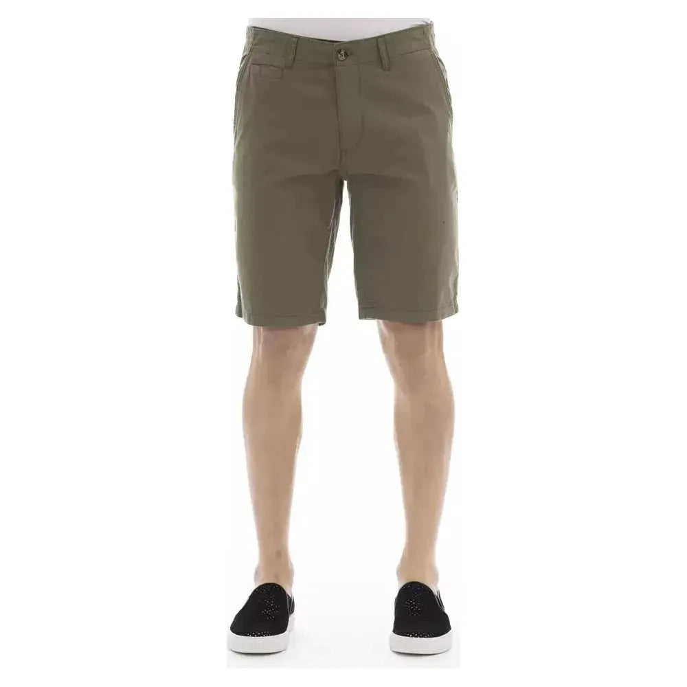 Baldinini Trend Army Cotton Men's Bermuda Short Baldinini Trend