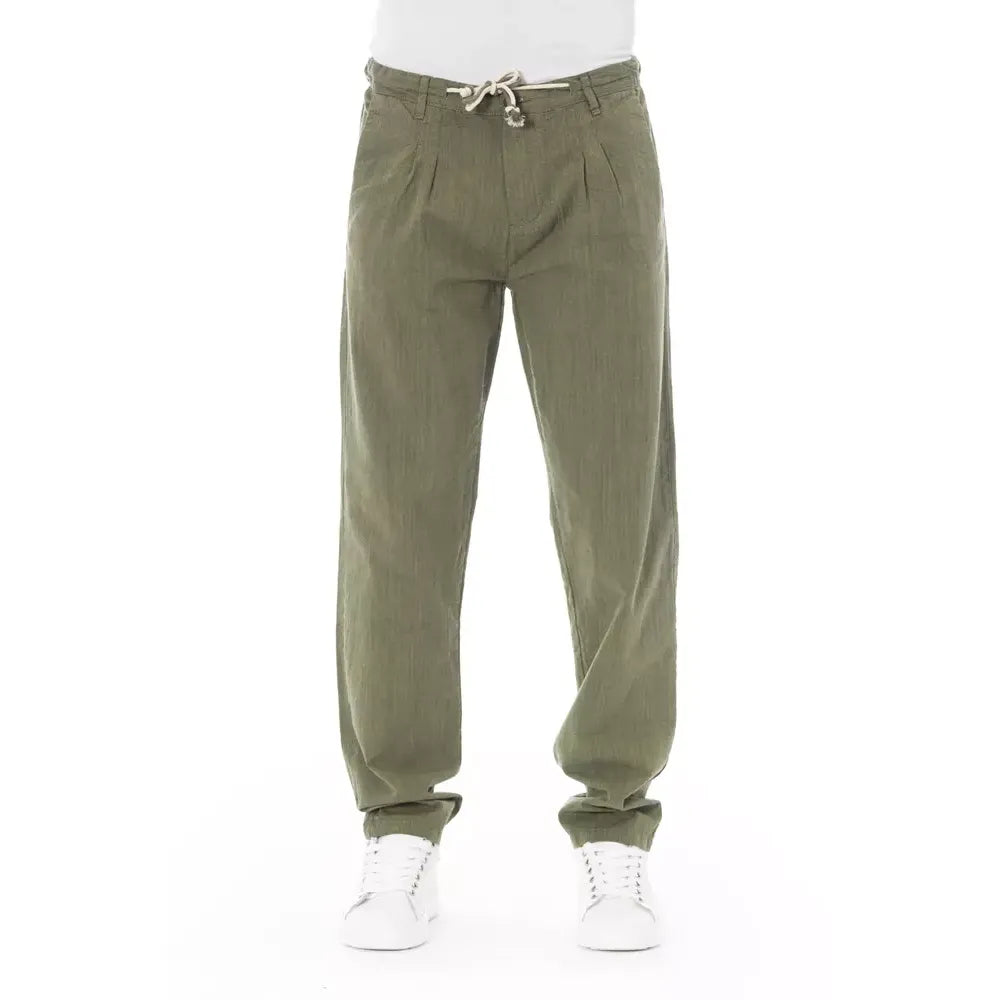 Baldinini Trend Army Cotton Jeans & Pant Baldinini Trend