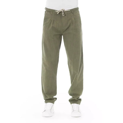 Baldinini Trend Army Cotton Jeans & Pant Baldinini Trend