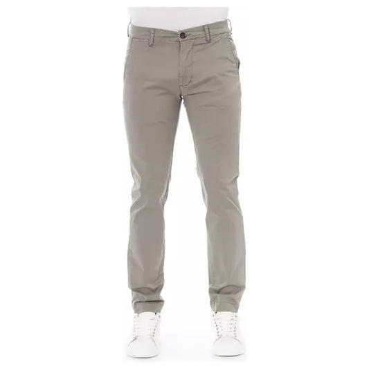 Elegant Beige Chino Trousers for Men