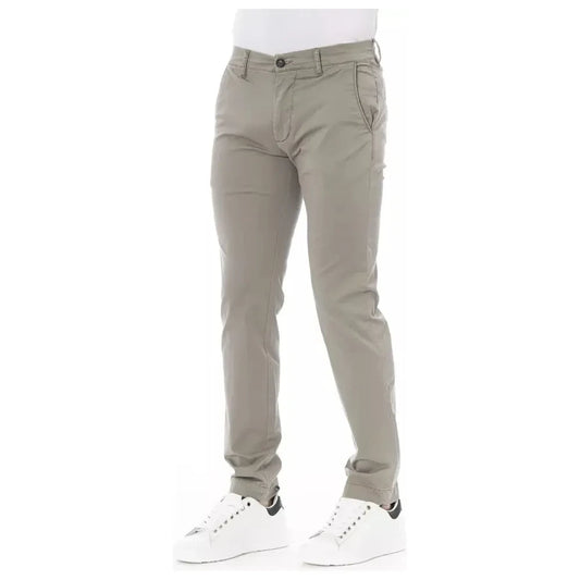 Elegant Beige Chino Trousers for Men