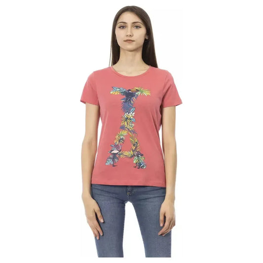 Trussardi Action "Fuchsia Cotton Women Top" Trussardi Action