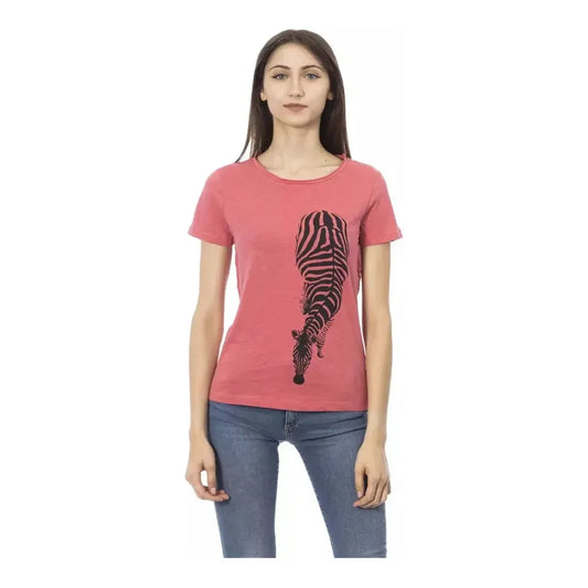 Trussardi Action Multicolor Cotton Women T-Shirt Trussardi Action