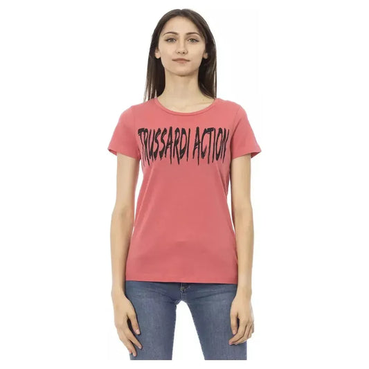 Trussardi Action Multicolor Cotton Women Top Trussardi Action