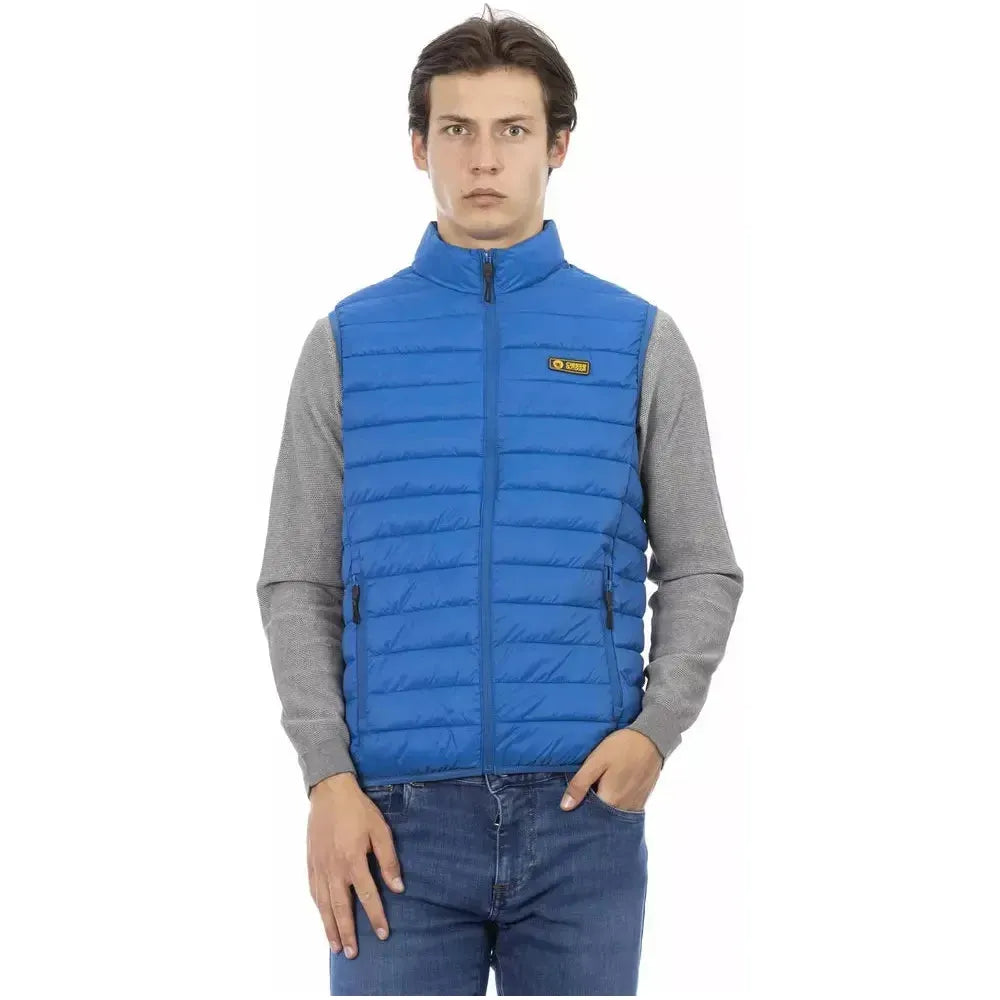 Ciesse Outdoor Blue Polyester Men Sleeveless Jacket 1728,67345744032,Blue,Ciesse Outdoor,Clothing,Jackets & Coats - Clothing,Jackets - Men - Clothing,M,Men,Men - Clothing,New with tags,Sleveless Jacket - Jackets & Coats - Clothing,XXL