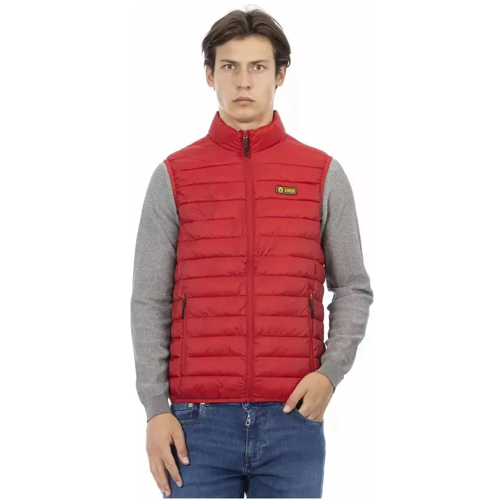 Ciesse Outdoor Red Polyester Men's Sleeveless Jacket 1728,67345744032,Ciesse Outdoor,Clothing,Jackets & Coats - Clothing,Jackets - Men - Clothing,L,M,Men,Men - Clothing,Multicolor,New with tags,XL