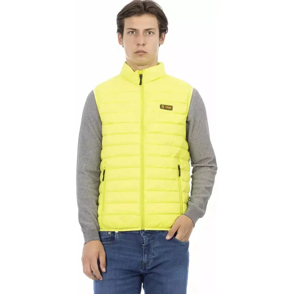 Ciesse Outdoor Yellow Polyester Men Jacket Ciesse Outdoor