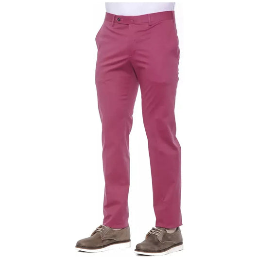 Fuchsia PT Torino Men's Fashion Trousers