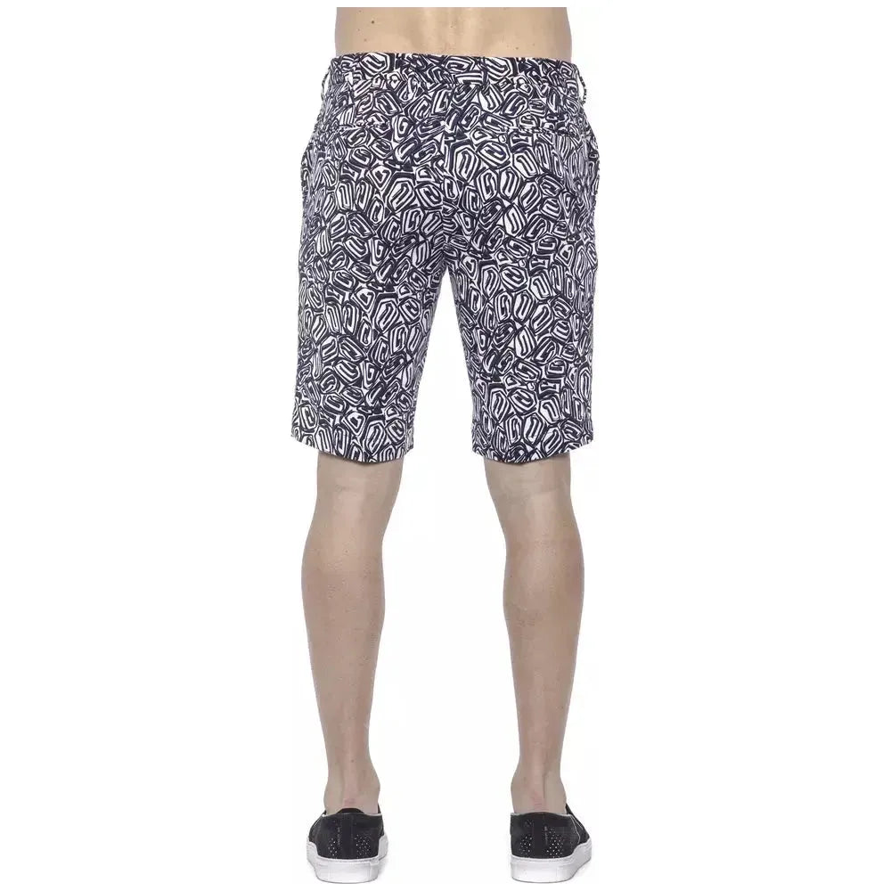 PT Torino Blue Cotton Mens Bermuda Short Shorts PT Torino