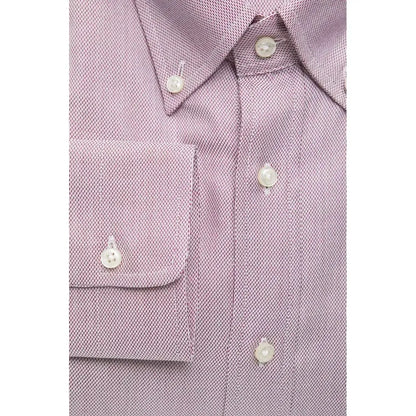 Robert Friedman Red Cotton Men's Shirt