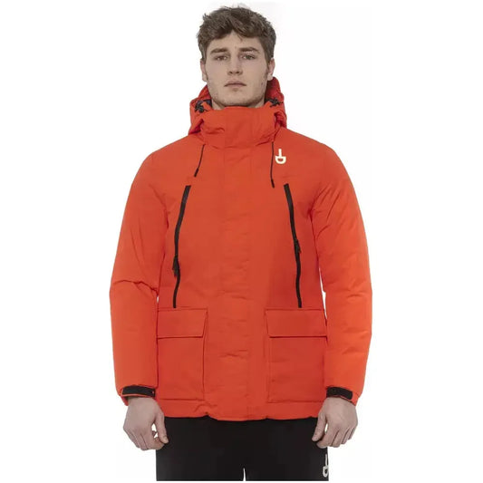 Tond Red Polyester Men's Jacket