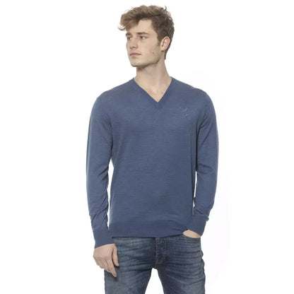 Billionaire Italian Couture Blue Cashmere Sweater