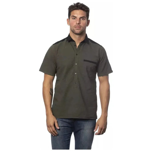 Verri Army Cotton Men's Regular Shirt Verri