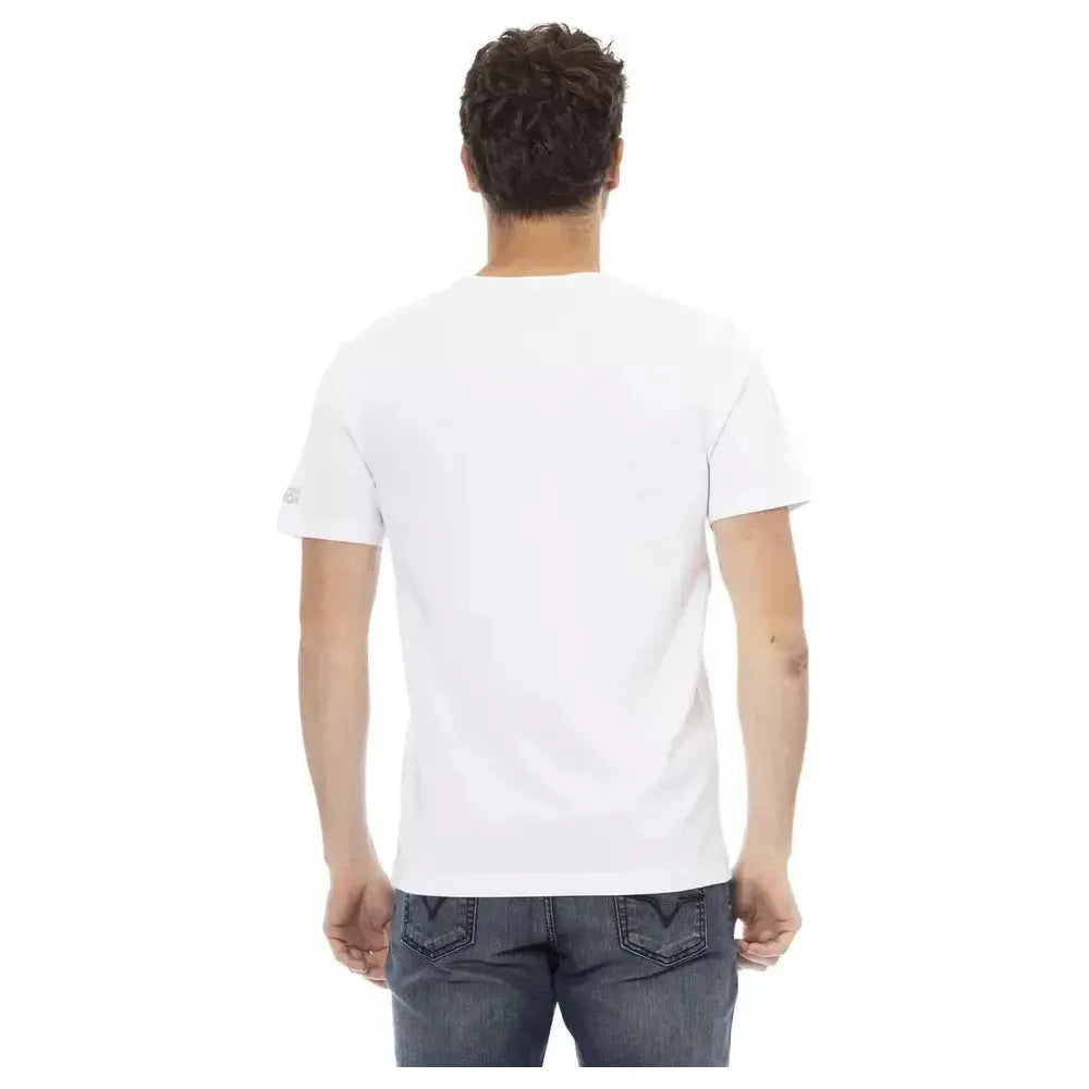 Trussardi Action White Cotton Men's T-Shirt