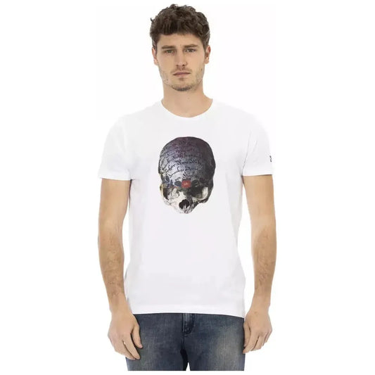 Trussardi Action White Cotton Men's T-Shirt