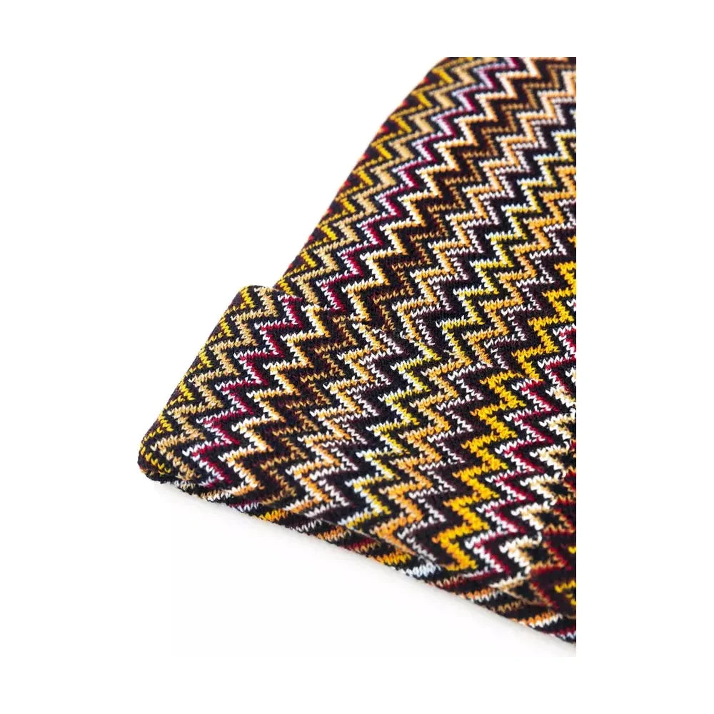 Missoni Multicolor Wool Men Cap Missoni