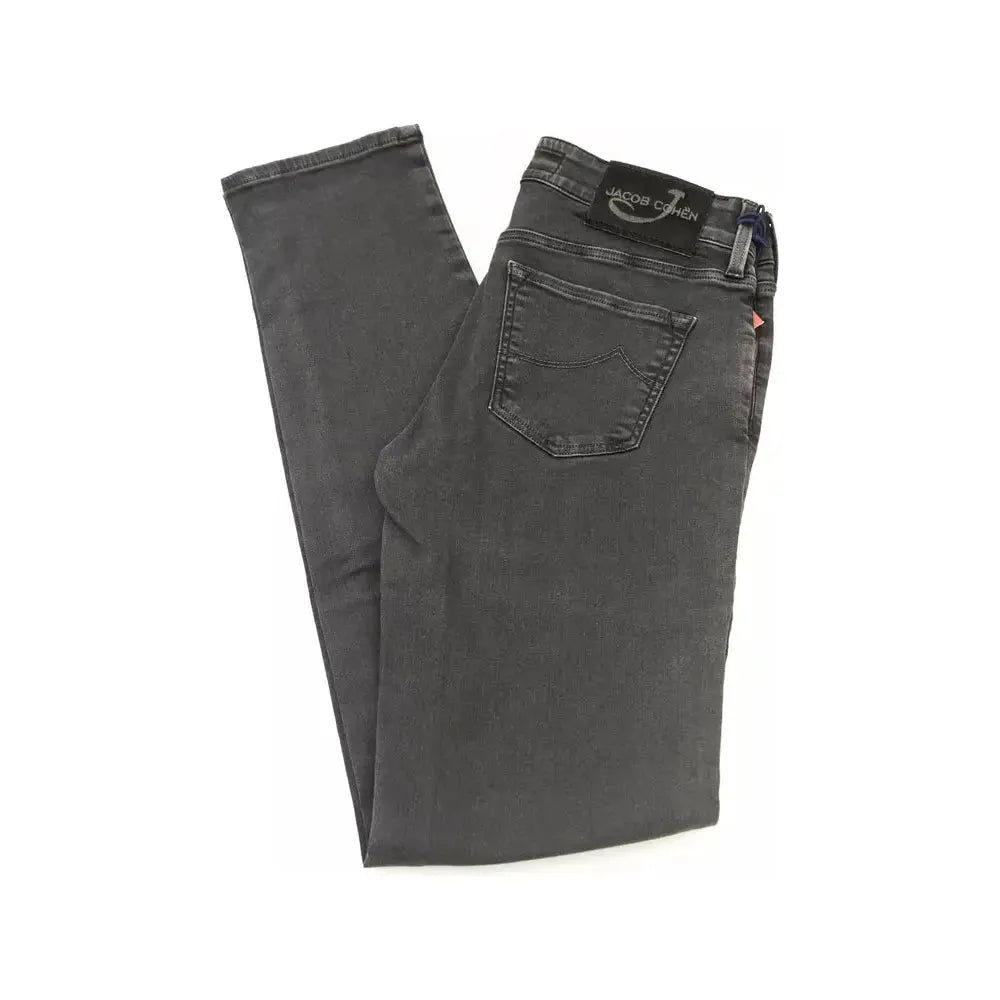 Jacob Cohen Black Cotton Women Jeans