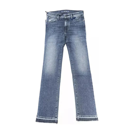 Jacob Cohen Blue Cotton Women Jeans Jacob Cohen