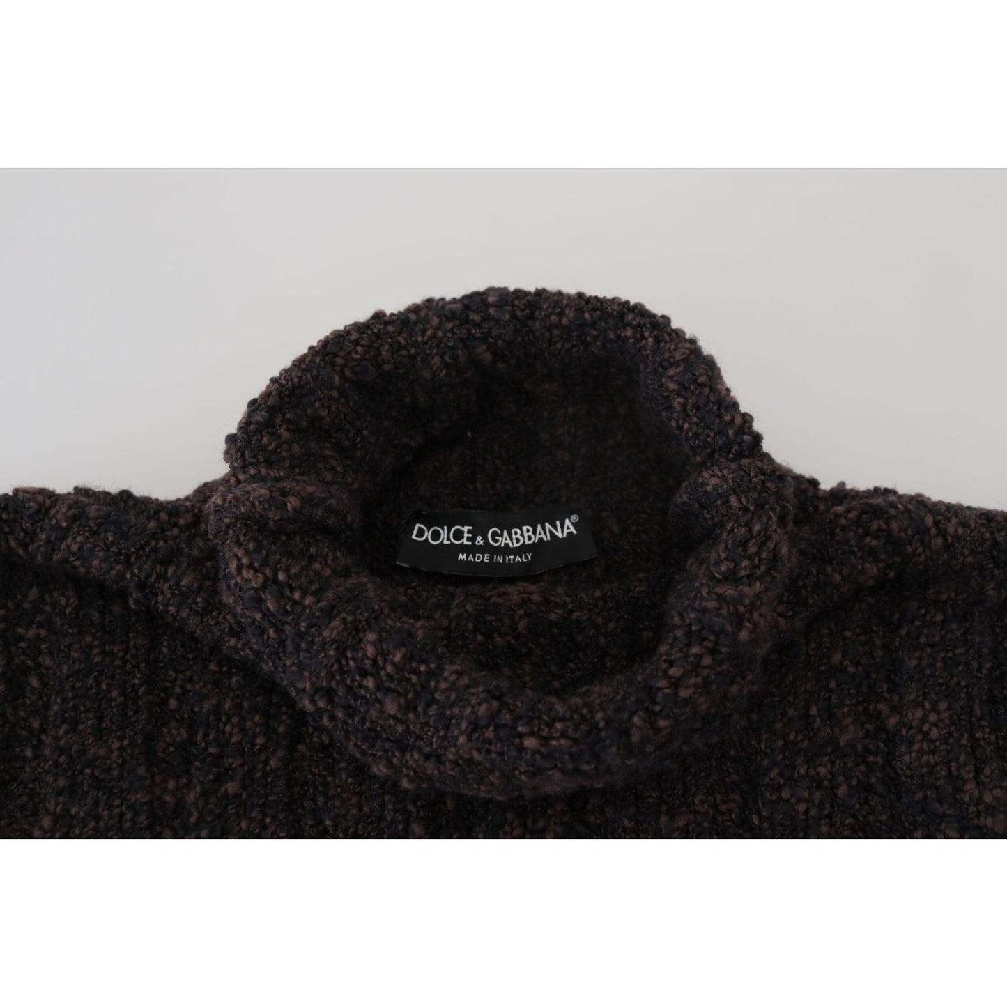 Dolce & Gabbana Elegant Turtleneck Wool-Blend Sweater Dolce & Gabbana