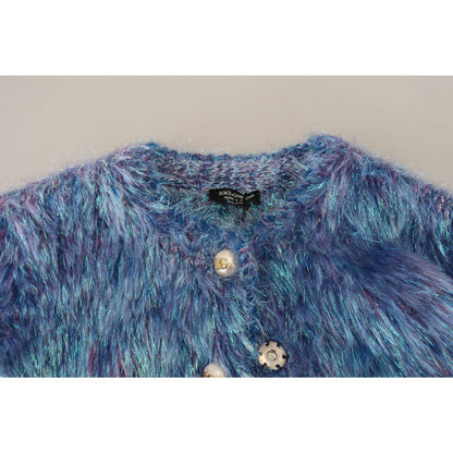 Dolce & Gabbana Multicolor Polyester Fringes Coat Jacket 1728,36% Nylon,4% Wool,5% Virgin Wool,6% Mohair,6% Viscose,67345645728,Clothing,Coats - Jackets & Coats - Clothing,Dolce & Gabbana,IT38 | XS,IT40|S,IT42|M,IT44|L,IT46|XL,Jackets & Coats - Clothing,J